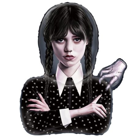 Воздушный шар из фольги. Уэнсдей, Уэнздей, Wednesday (33”/84 см, CHN)