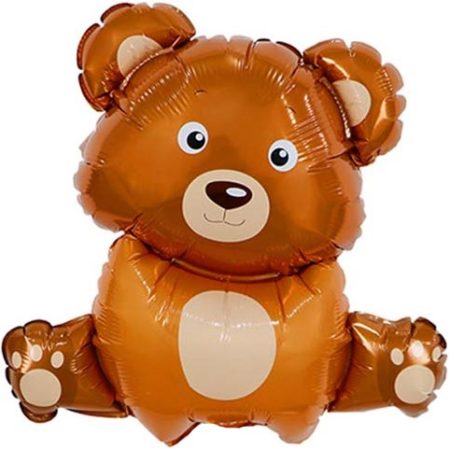 Воздушный шар из фольги. Медвежонок (33''/84 см, CHN)