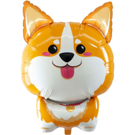 Воздушный шар из фольги. Фигура, Корги (32''/81 см, CHN)