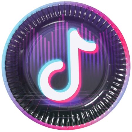 Блогер Party. Тарелки, 6 шт.  (17 см)